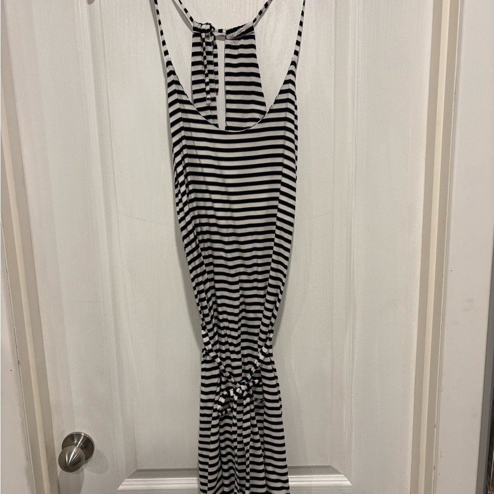 Striped Black and White dress